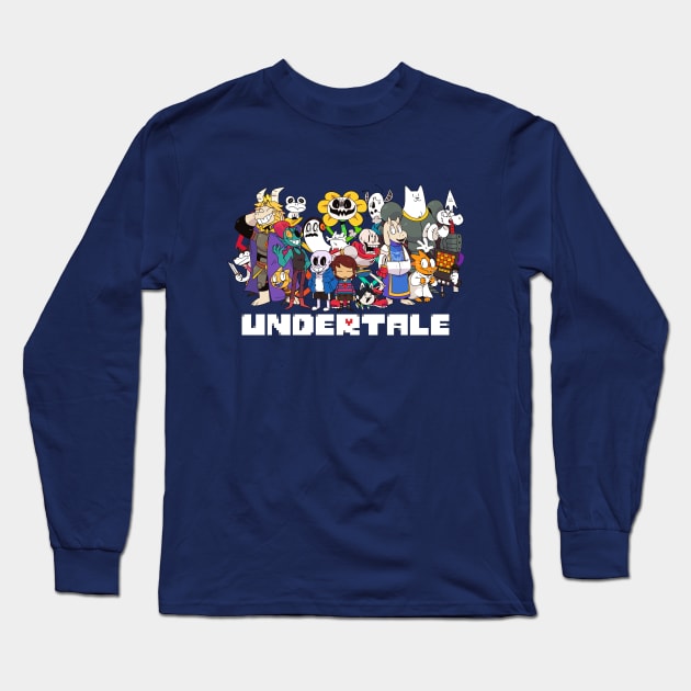 Undertale - Family Long Sleeve T-Shirt by mixtee